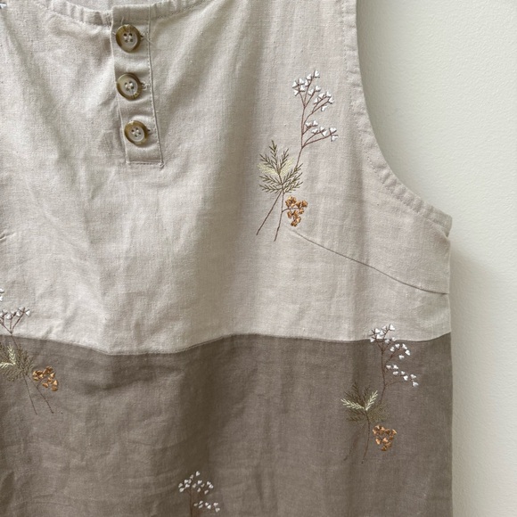 Jenna Lane Cotton Colorblock Dress - Picture 3 of 9